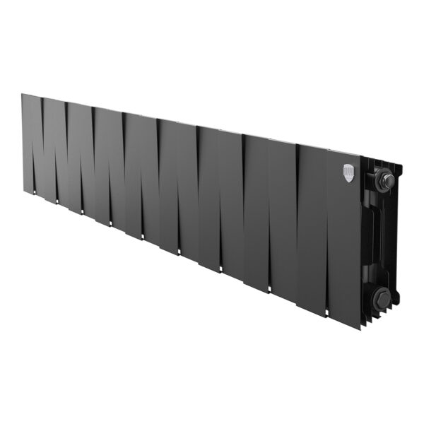 Радиатор биметаллический Royal Thermo PianoForte 200 Чёрный - 18 секц.